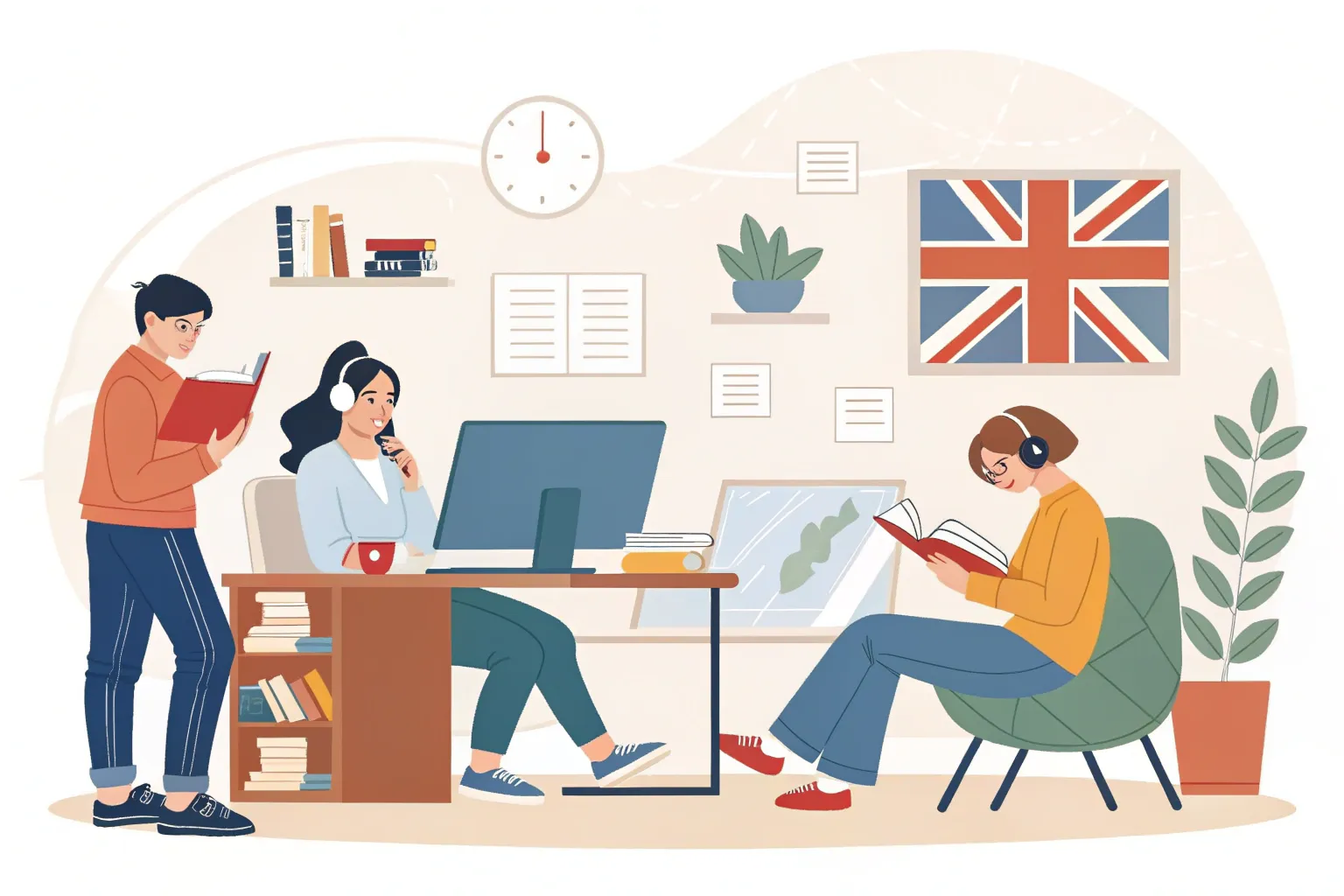 План изучения английского с ИИ для начинающих