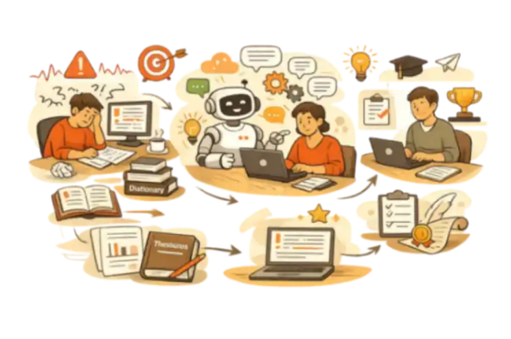 Как ИИ помогает расширить словарный запас в письме